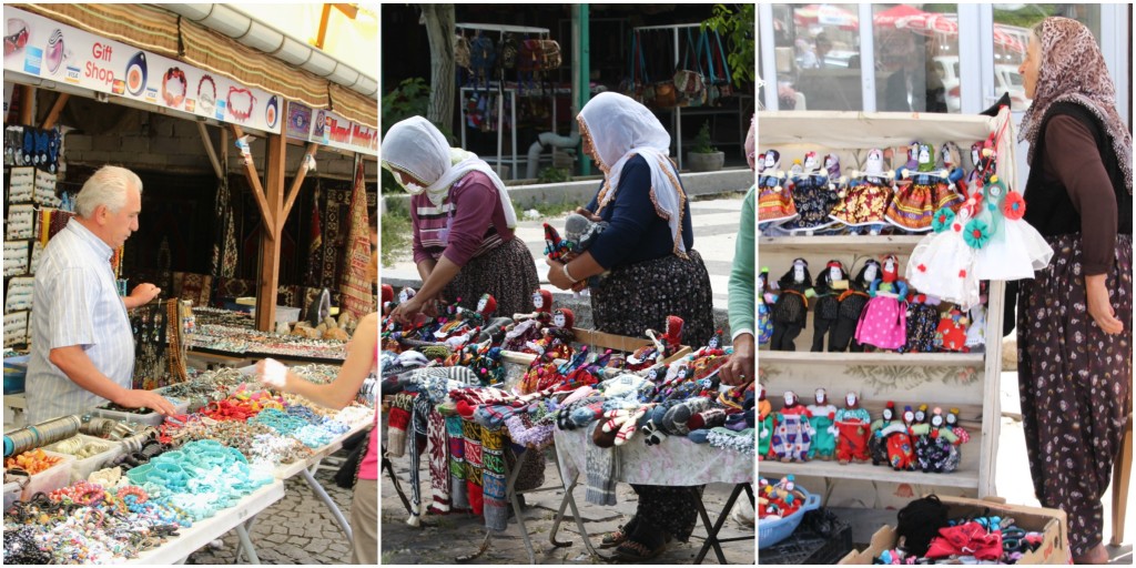 market stalls